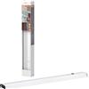 OSRAM lampada sottopensile sottile con sensore, in argento in alluminio, bianco caldo, protezione IP20, per illuminazione sottopensile