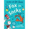 HARPERCOLLINSCHILDREN'SBOOKS Fox in Socks: Enjoy learning to read with Dr. Seuss in this colourful illustrated sticker activity book - perfect for young children and parents alike
