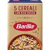 Barilla Mix 5 Cereali con Riso Rosso, Fonte di Fibre, 400g