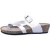 RAFTING GOLDSTAR CIABATTA DONNA INFRADITO CON ZEPPINA,ALTEZZA SUOLA DIETRO 4,5 CM E DAVANTI 1,5 CM,FIBBIA REGOLABILE,SOTTOPIEDE MORBIDO IN PELLE SCAMOSCIATA,NUMERO 38