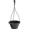Prosperplast Vaso da fiori 4L Respana 20,8x20,8x12,5 cm, Antracite