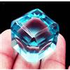 harshj_0 Topazio Blu 140/40 KT 2 Pezzi Certificato Cubo Loose Gemma Con Omaggio