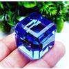 harshj_0 Brasiliano Topazio Blu Loose Gemma 139.20 KT Certificato Cubo Con Omaggio