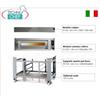 Forno pizza elettrico per 6 pizza da mm 300, camera da mm 930x630, Modulare, Componibile