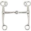 Ahgsuper Rottura Cavalli per Bocca Snodato per Cavalli per Bocca Snodato Equino per Addestramento Acciaio Inossidabile 125 Mm Resistente All'usur