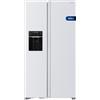 GEDTECH Frigorifero Americano GSBSA513WH Side by Side 513L - Distributore automatico di acqua e fabbricatore di ghiaccio