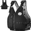 NEO-SPLASH Aiuto al Galleggiamento Adulti, Giubbotto Solido, Ideale per Sport Acquat M Nero