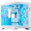 Chieftec GM-30W-TG-OP computer case Cubo Bianco, Chassis Tower - 753263079145
