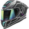 GIVI CASCO INTEGR. 50.3 QUASAR GRIGIO/ROSSO GIVI : Taglia Int - XS