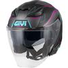 GIVI CASCO JET ABS X31F IMPACT FUCSIA/BIANCO GIVI : Taglia Int - S