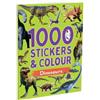 1000 Stickers & Colour - Dinosaurs (Tascabile)