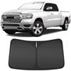 IOLAILA Parasole per parabrezza Dodge Ram 1500 2019-2025, accessori compatibili - 4 strati, parasole pieghevole su misura per finestrino anteriore, protezione dai raggi UV, mantiene la tua auto più fresca