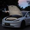 TPARTS Frunk Striscia LED per Tesla Model 3 Highland 2024+, silicone flessibile, impermeabile, illuminazione interna, modello 3, Premium/performance, accessori bagagliaio, luci ambientali (luce bianca