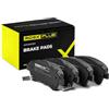 RIDEX PLUS 402B0459P Set d'assale Kit pastiglie freni Anteriore con bulloni/viti con lamierino anticigolío Compatibilità con TOYOTA Verso R2