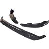 Generic Compatibile con Ford Focus ST Line MK4 2019 2020 2021 2022 paraurti anteriore spoiler rimontare paraurti inferiore kit lama diffusore (nero lucido)