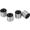 Denash Boccole del Braccio Oscillante Posteriore, Set di Boccole del Braccio Oscillante dell'ammortizzatore Ad Alta durabilità ID 12 Mm Antiurto Antiusura Vibrazioni Basse Diametro