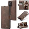 Sojlecyu Cover per Samsung Galaxy Note 20 Ultra 4G / 5G Custodia, a Libro Portafoglio in Premium Pelle PU Porta Carte Flip Case Supporto Protezione Case Cover per Samsung Galaxy Note 20 Ultra 5G,Caffè