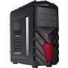 Black Lion PG1137 - Custodia per computer con scatola per computer (Midi-Tower PC in acciaio 0 Watt Fondi 1 x 120 mm)