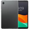 kwmobile Custodia Protettiva Tablet Compatibile con Samsung Galaxy Tab A11 / A9 Cover - Cover Trasparente Morbida Silicone Tablet trasparente