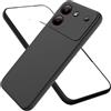 Generico Custodia Compatibile con ZTE Blade A54 Schermo display 6.6 Cover Protezione flessibile Gel Silicone TPU Morbida Matte Ultra Soft Slim Case (NERO)