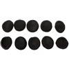 CAZSTYK 10Pcs 50mm Spugna Morbida Fascia Cuffia Pad Pad Auricolare Copertura di Ricambio