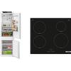 Bosch Set da Incasso Serie 2/4: Frigorifero Combinato + Piano Cottura a Induzione 60cm