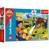 Trefl, Puzzle, Sam il Pompiere, 30 Pezzi, Pronto ad Aiutare, per Bambini dai 3 Anni