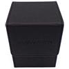 docsmagic.de Premium Magnetic Flip Box (80) Black + Deck Divider - MTG PKM YGO - Porta Mazzo Nero