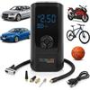 Technaxx Compressore d'Aria Elettrico per Auto - Gonfiatore Portatile 12V per Pneumatici con Display Digitale, Arresto Automatico e Luce LED, Ideale per Auto, Moto, Biciclette e palloni - TX-370