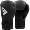 adidas Unisex - Guanti da boxe Hybrid 25 per adulti, nero, 14 oz EU