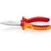 KNIPEX Pinza per meccanica - a becchi lunghi cromata isolati con, 30 16 160