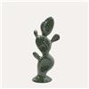 KeyHome Store Fico d'India Decorativo in Ceramica Verde H.48x20x10 cm