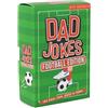 Gift Republic Footbal Dad Jokes - Confezione da 100 biglietti con scherzi e giochi di parole a tema calcistico. Perfetto per riempire la calza della Befana o regalo per uomini, bambini/adulti. Ideale