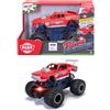 Dickie Toys Ford Furious Mustang 1:24 19,3 cm, auto giocattolo per bambini dai 3 anni in su, con frizione, luce e suono, ruote in gomma, funzione Try Me, modello di licenza ufficiale, multicolore