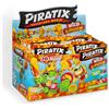PIRATIX ADVENTURE WORLD Serie Wild Kingdom - Scatola con 24 buste a sorpresa con personaggi pirati collezionabili. Ogni bustina contiene 1 Piratix Sorpresa e 1 accessorio con effetto color change
