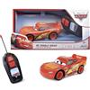 Jada Disney 203081008 - Flash radiocomandato per auto McQueen 1:32 - Versione radiocomandata di Disney Cars Flash McQueen con funzione turbo, 1 canale, 27 MHz, scala 1:32, 14 cm, su 4 anni