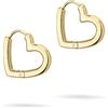 Tamaris Orecchini a cerchio TJ-0472-E-20 IP Gold, 2 cm, Acciaio inossidabile, Nessuna pietra preziosa