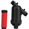 Mimdixy Filtro a Disco di Livello da 120 Mesh, 130 Micron, Filtro a Disco per irrigazione a Goccia, connettori per Tubi Flessibili a Schermo filtrante Laminato per irrigazione a Goccia,
