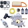 Atunee BR600 Carburatore per Stihl BR500 BR550 BR700 Soffiatore per Foglie a Zaino con Filtro Aria Carburante Sostituire per Zama C1Q-S183 42821200606 42821200608 42821200607