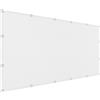 XUEQXUE Vela Ombreggiante Rettangolare Tenda 125 x 200 cm, Hdpe,90% Protezione Solare, Anti-Età, Vela Ombreggiante Giardino, Tende da Sole per Esterno, per Giardino, Pergola, Bianco