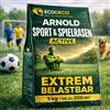 ECODECO Semi Prato Crescita Rapida per Sport e Giochi - Sementi Prato Robuste e Resistenti alla Siccità - Ideale per Risemina Primaverile - 5 kg per 200 m²