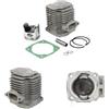 XNJIADVSY Compatibile con il set di cilindri ricambio 1E40F-6 ROBIN NB411 decespugliatore tagliaerba diametro 40 mm
