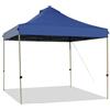 RELAX4LIFE Gazebo Pieghevole da Giardino 3 x 3 m, Impermeabile, 3 Altezze Regolabili, Design Pop Up, Borsa con Ruote, Ideale per Feste, Giardino e Campeggio (Blu, 3x3 M)