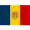 U24 Bandiera ANDORRA con Stemma 90 x 150 cm