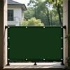 ZTAOPSH Vela Ombreggiante Rettangolare 0.8 x 3.5 m Protezione Solare Tenda da Sole Parasole Traspirante per Esterno, Giardino, Terrazza, Balcone, Piscina, Patio, Verde Scuro