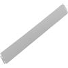 IRKA 1001-001 - Bordi per Prato Stretti - 100 x 0,06 cm Bordi per aiuole in Alluminio-Zinco - Sistema di Fissaggio a Scatto Senza Attrezzi - Altezza 14 cm