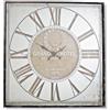 Loberon Mirads Orologio - Quadrante con Numeri Romani - Sottile Finitura Anticata, Argento Antico/Nero