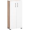 MyosHome - Armadio scarpiera 60 x 32 x 124 cm Silene (bianco)