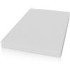 Juskys Materasso 120x200 cm in schiuma fredda, traspirante e antibatterico, altezza 16 cm, grado rigidità H3, rivestimento sfoderabile e lavabile per letto singolo