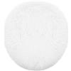 Insun Copriwater a Pelo Lungo Morbido, Copritavoletta per WC Assorbente Antiscivolo Bianco 45 x 50 cm
